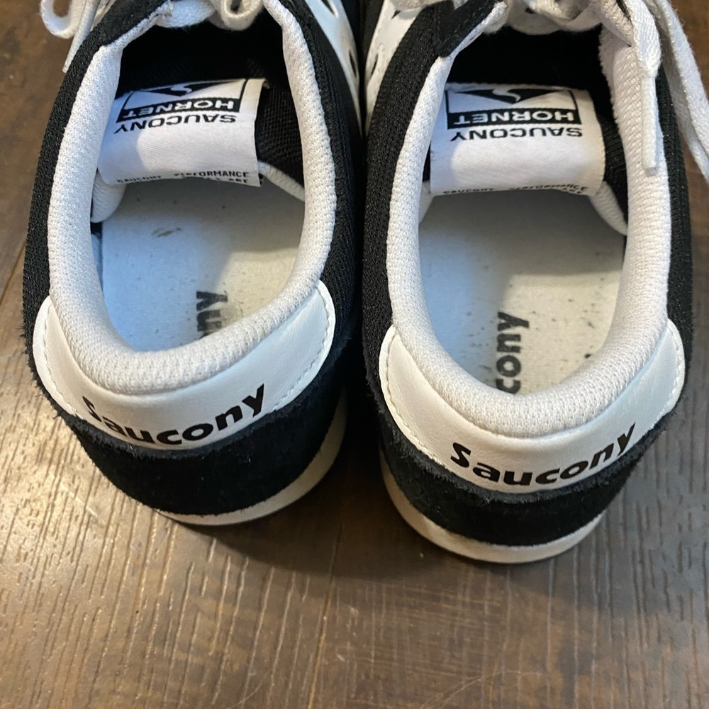 Saucony  Hornet black and white sneakers - Picture 4 of 11